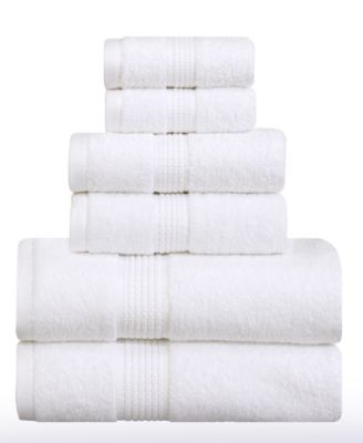 Cotton Ultra-Soft Absorbent 6-Piece Towel Set