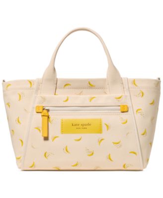 Dash Banana Canvas Extra-Large Tote Handbag