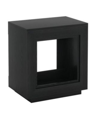 Wood End Table Side Table Nightstand with Storage for Bedroom or Living Room