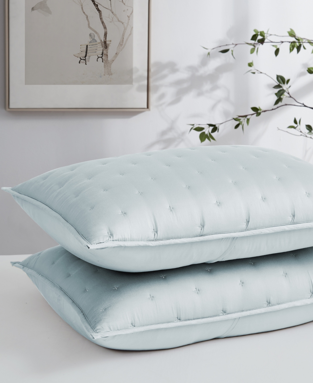 Southshore Fine Linens Luxurious 100% Viscose 3-Pc. Quilt Set
