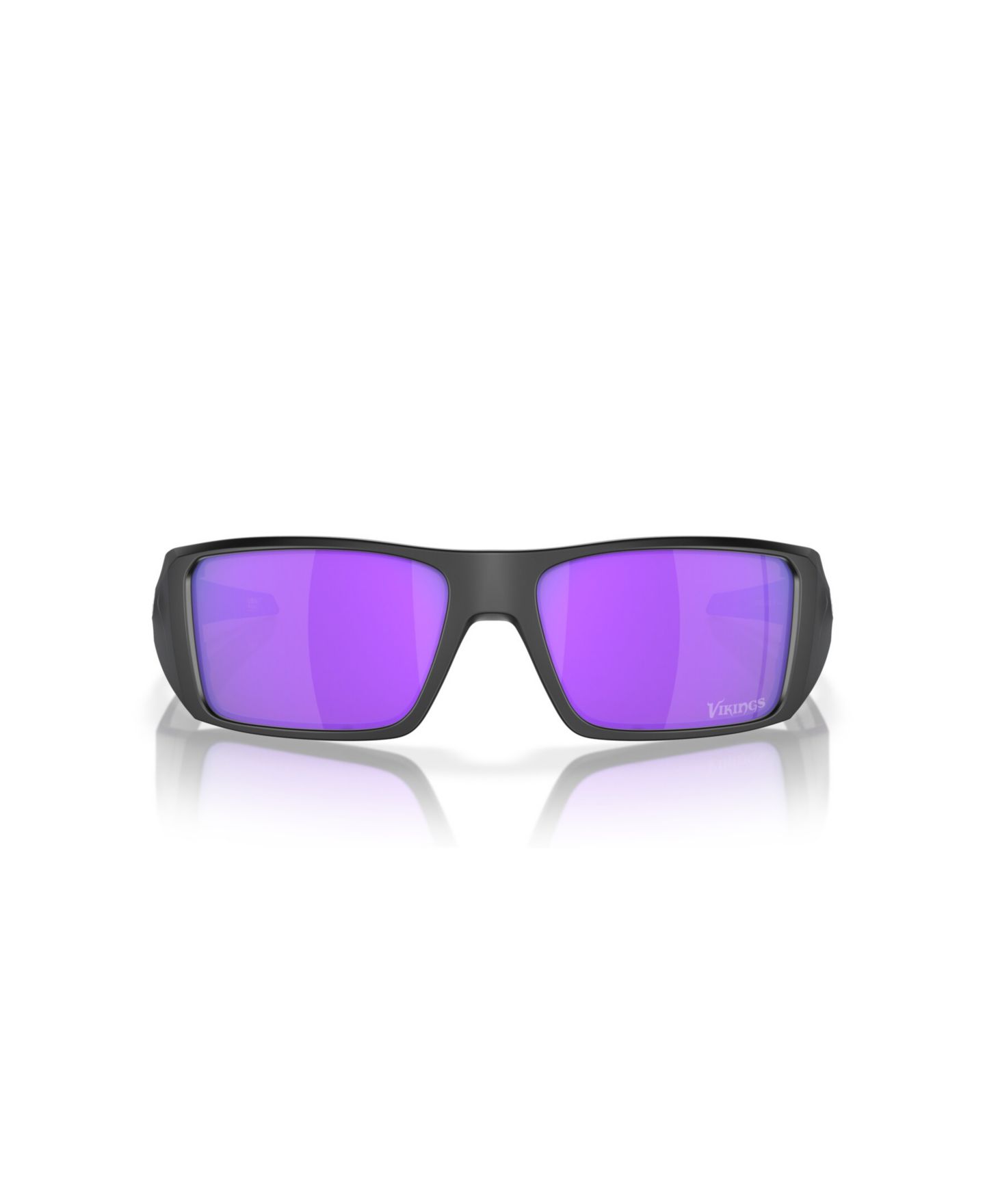 Мужские солнцезащитные очки Oakley Kansas City Chiefs Heliostat Rectangle Sunglasses, OO9231, цвет: Матовый чёрный — фото 16