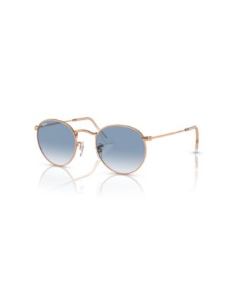 Men's Round Metal Round Sunglasses, RB3447