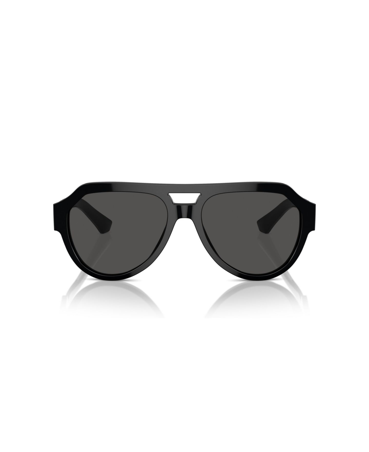 Мужские солнцезащитные очки Dolce&Gabbana Square Sunglasses, DG4466F, цвет: Чёрный — фото 2