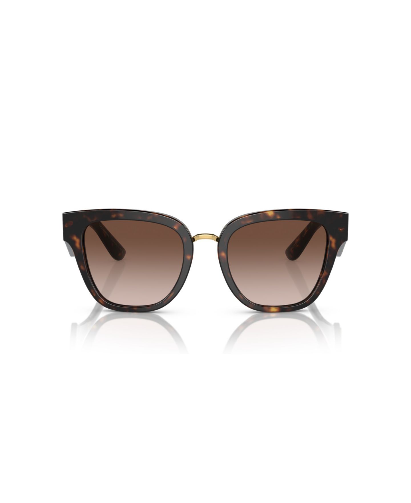 Женские солнцезащитные очки Dolce&Gabbana Butterfly Sunglasses, DG4437, цвет: Гавана — фото 2