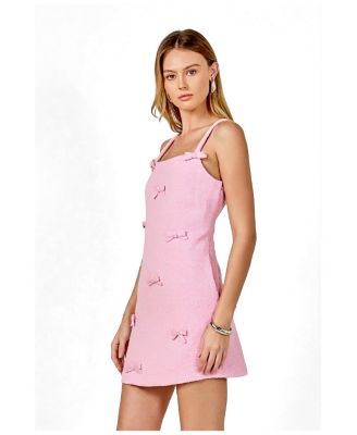paro mini dress in ivory nbd ALICE Beaded Mini Dress