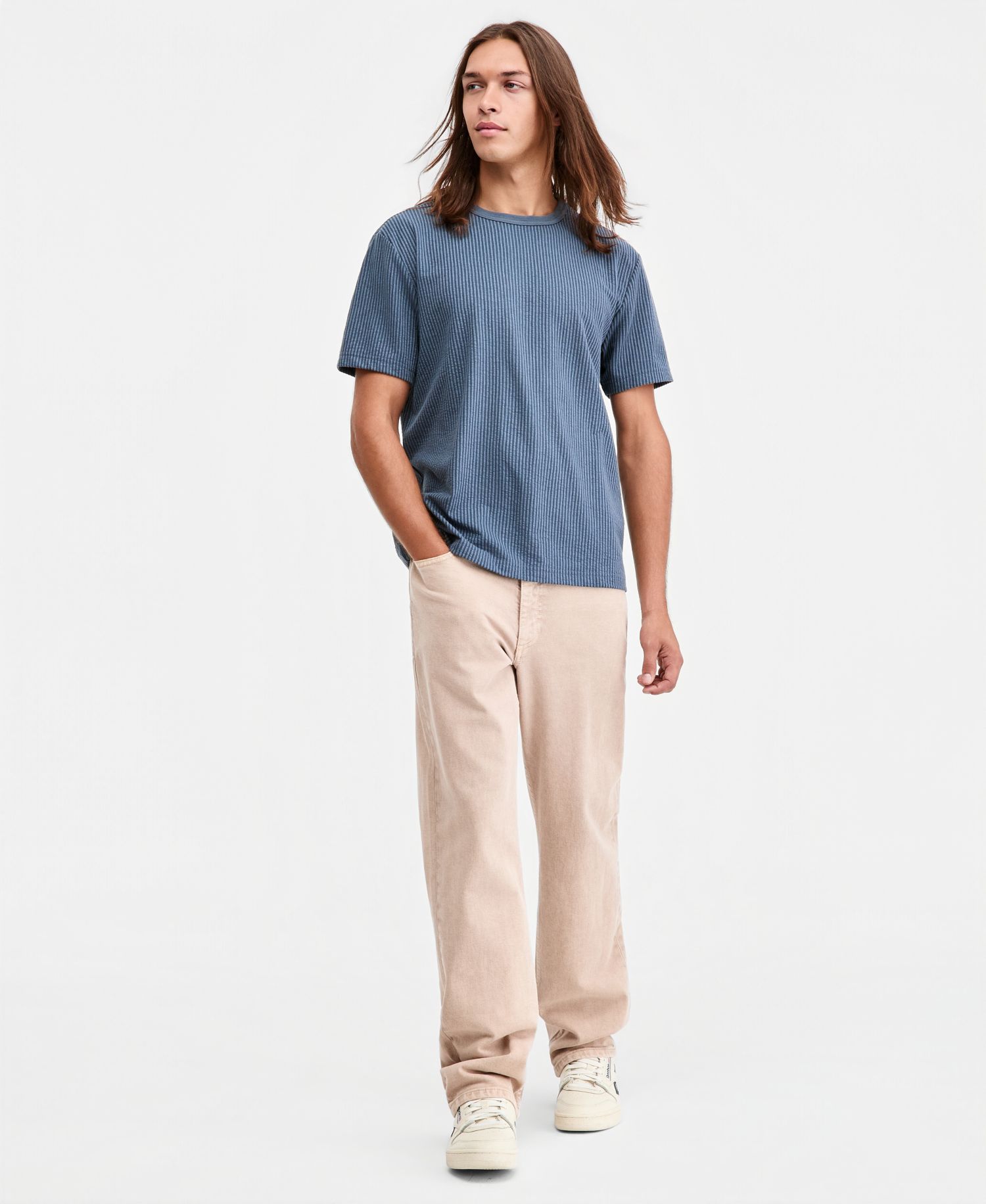 Men's Logan Stripe Jacquard T-Shirt