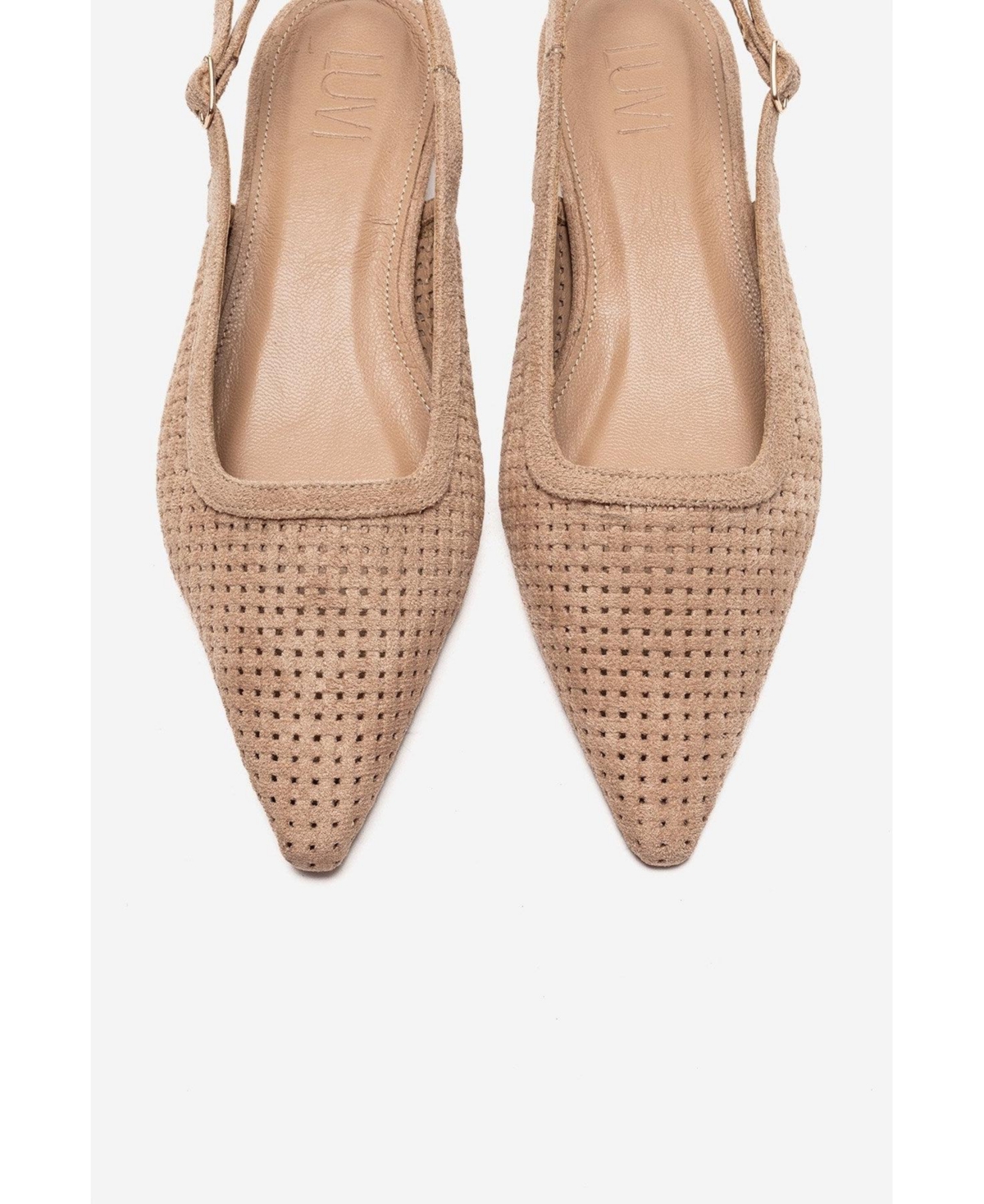 Prologue Shoes Aviva Slingback Pointed Toe Pump