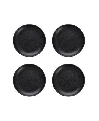 Fortessa Sound Midnight Coupe Bread & Butter Plates, Set of 4
