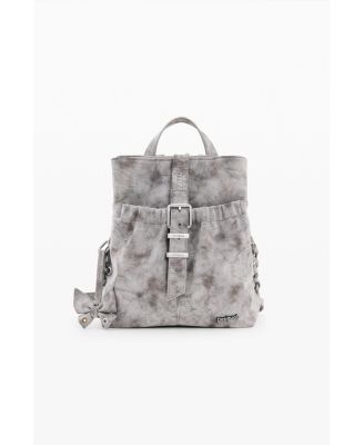 Women's Small leather effect backpack
