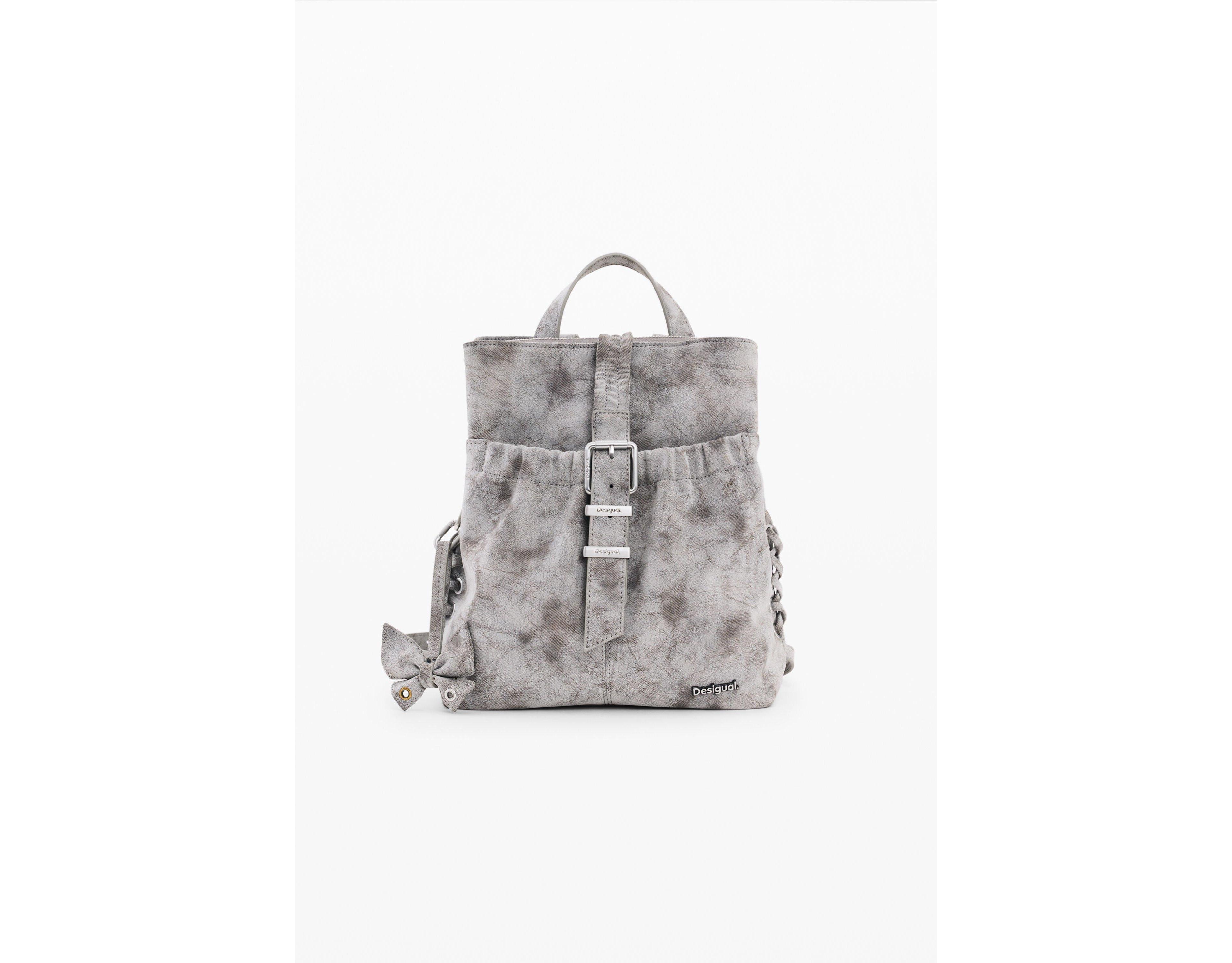 Desigual Women's Small leather effect backpack