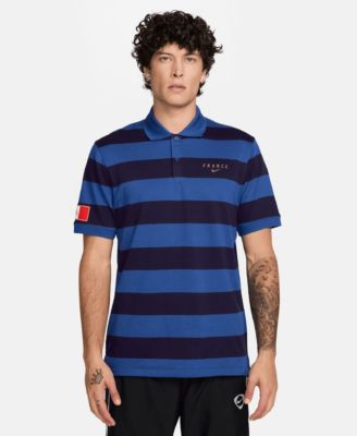 Men's Blue France National Team Dri-FIT Polo Shirt