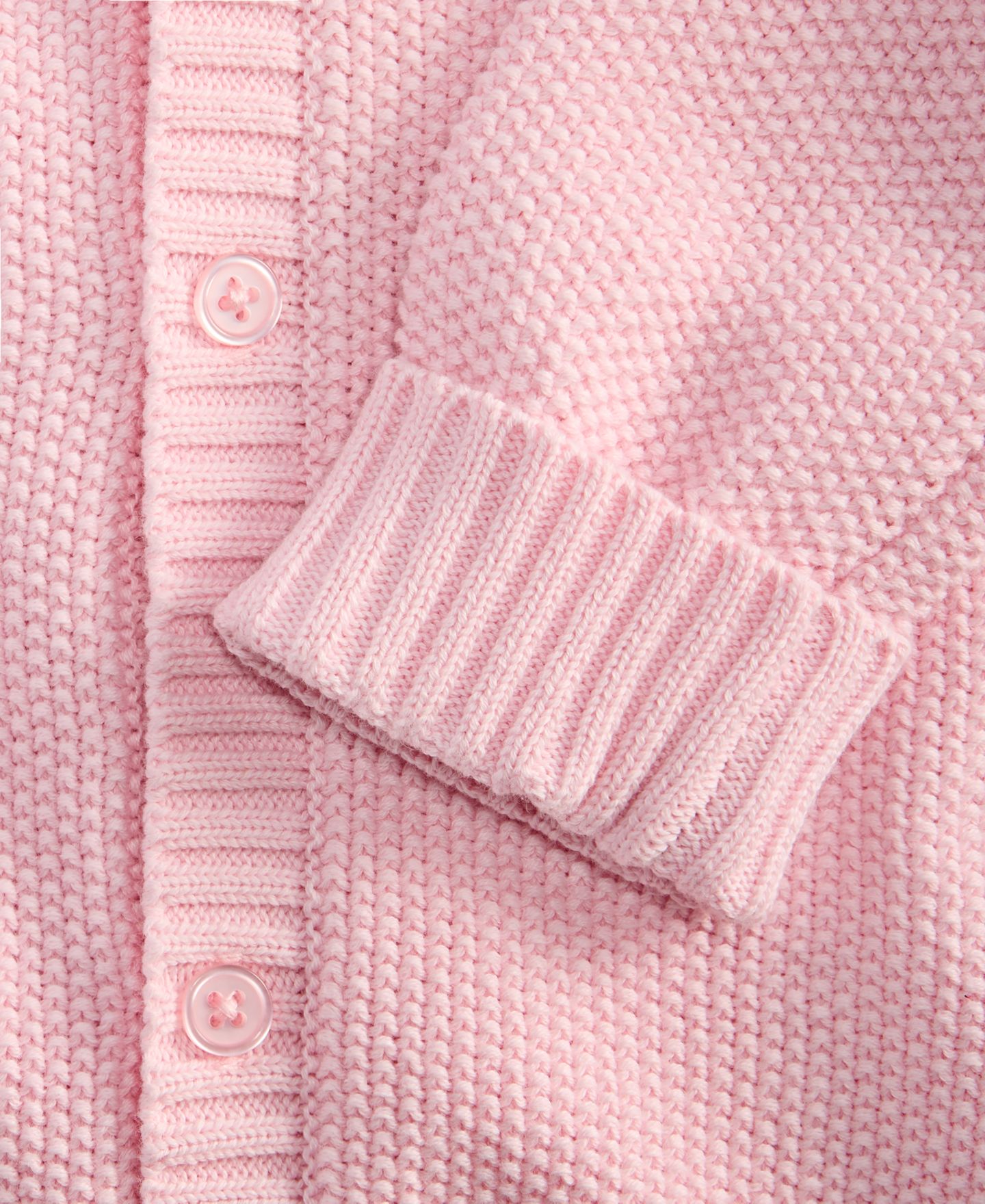 Комбинезон First Impressions Or Cotton Long-Sleeve Sweater Romper для малышей, цвет: Розовый — фото 5