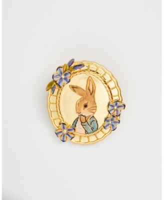 Peter Rabbit Cameo Brooch