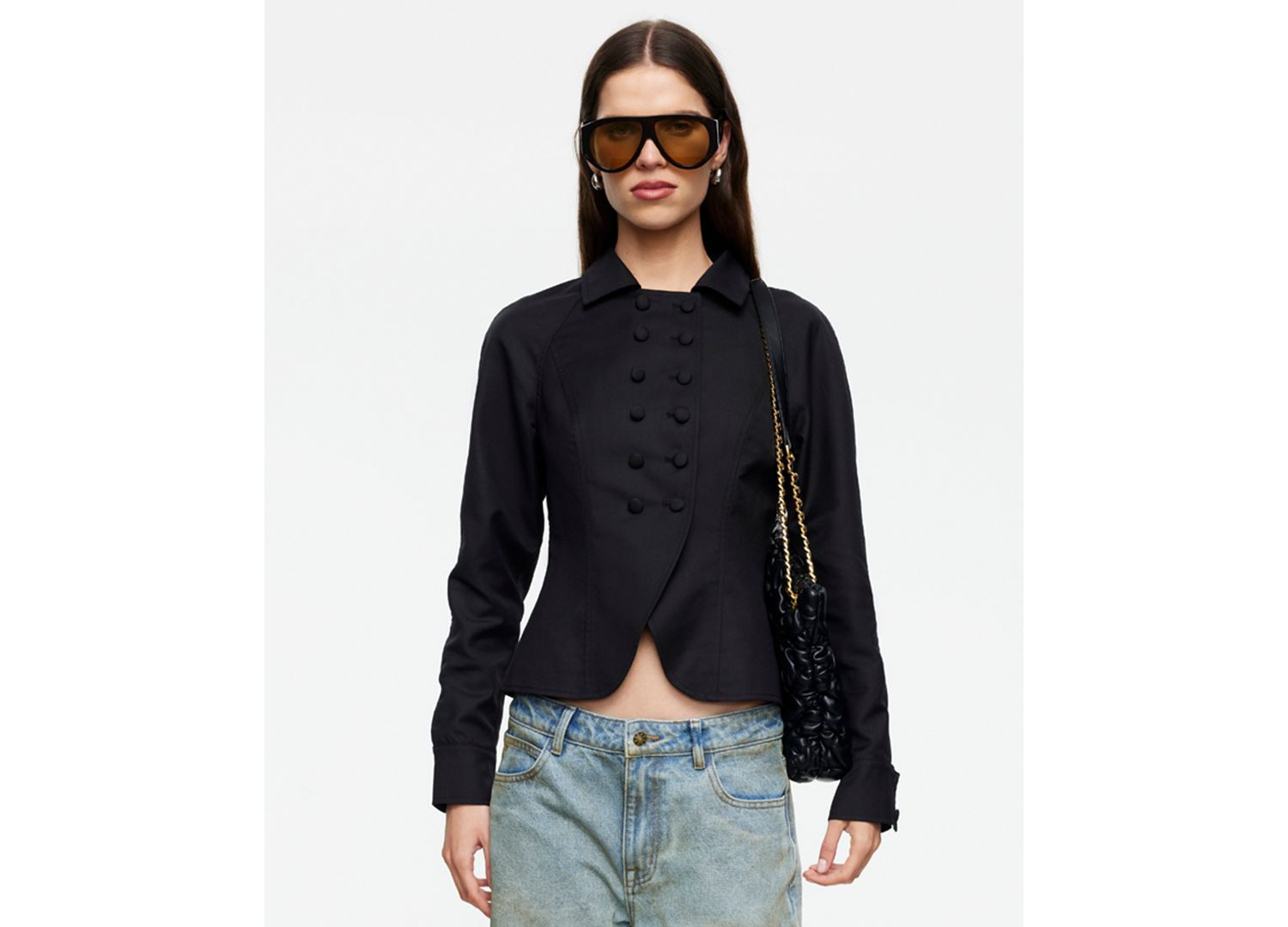 Women's Form Button-Front Jacket