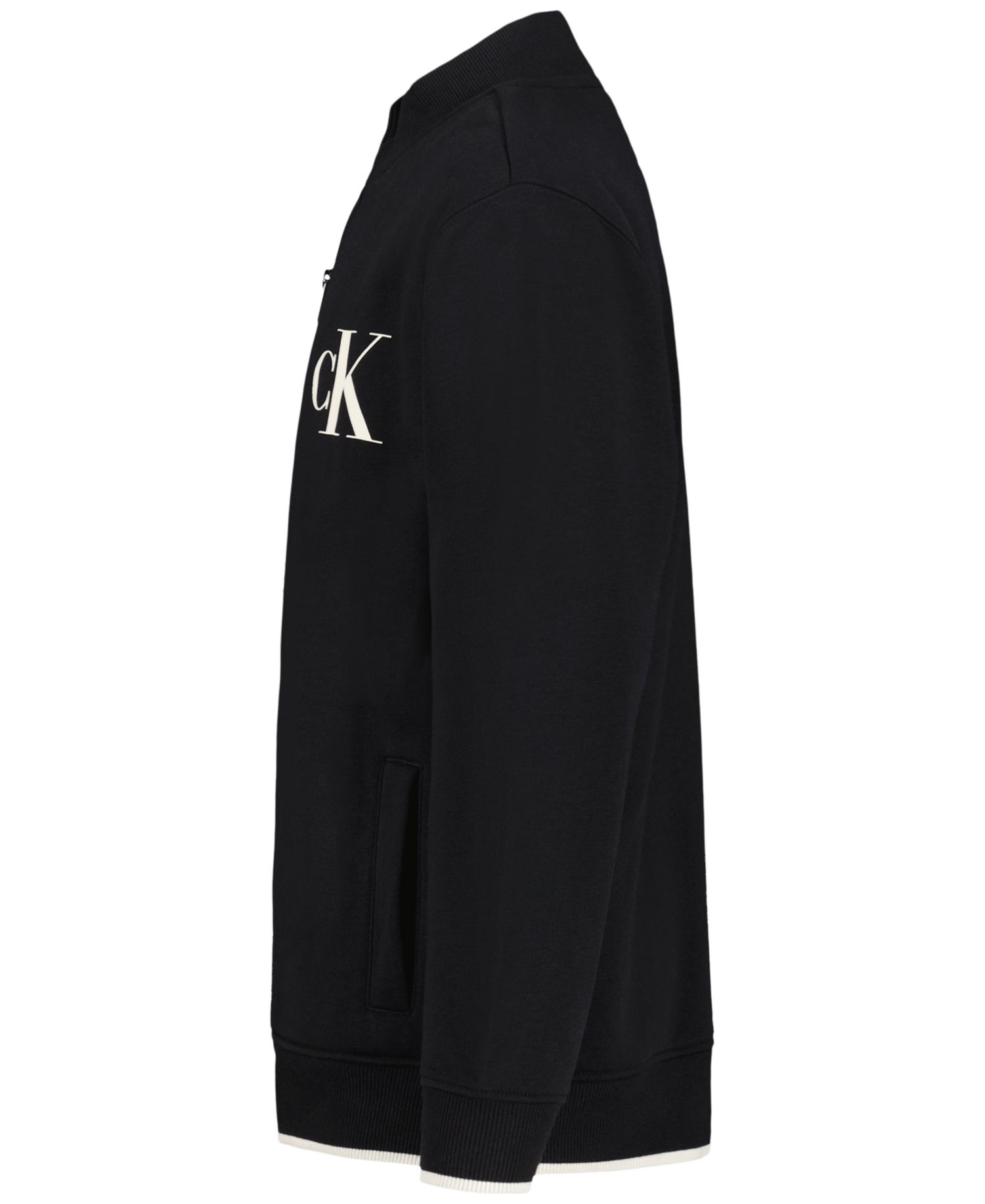 Boys' 8-20 Long-Sleeve Bomber Sweatshirt