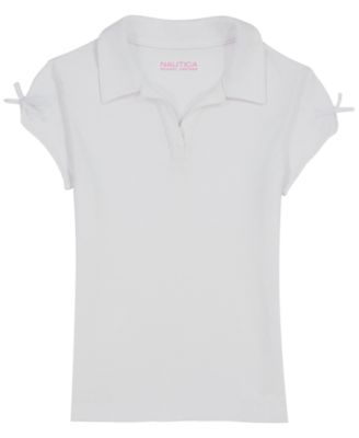 Girls' 4-6X Short-Sleeve Polo Shirt