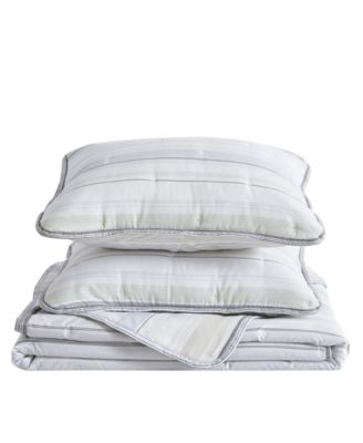 Linery and Co. Detailed Dot Stitch Quilt Set With Shams