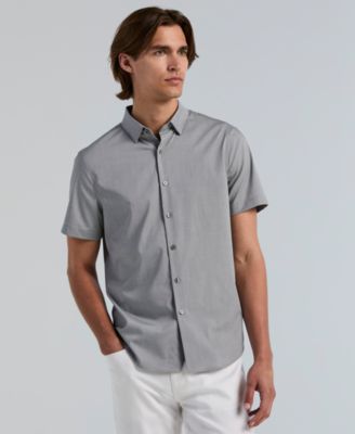 Men's Slim-Fit Short-Sleeve Shirt
