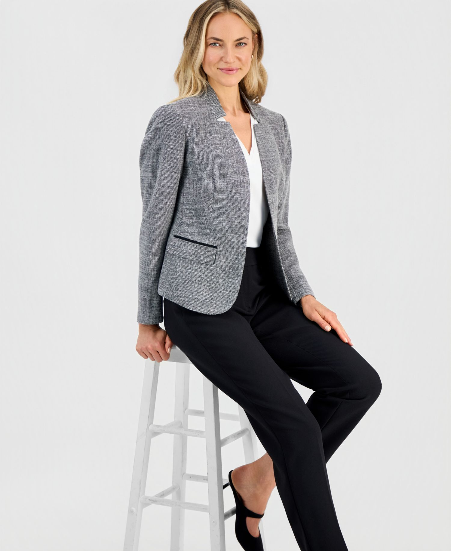 Women's Ava Straight-Leg Zip-Pocket Pants