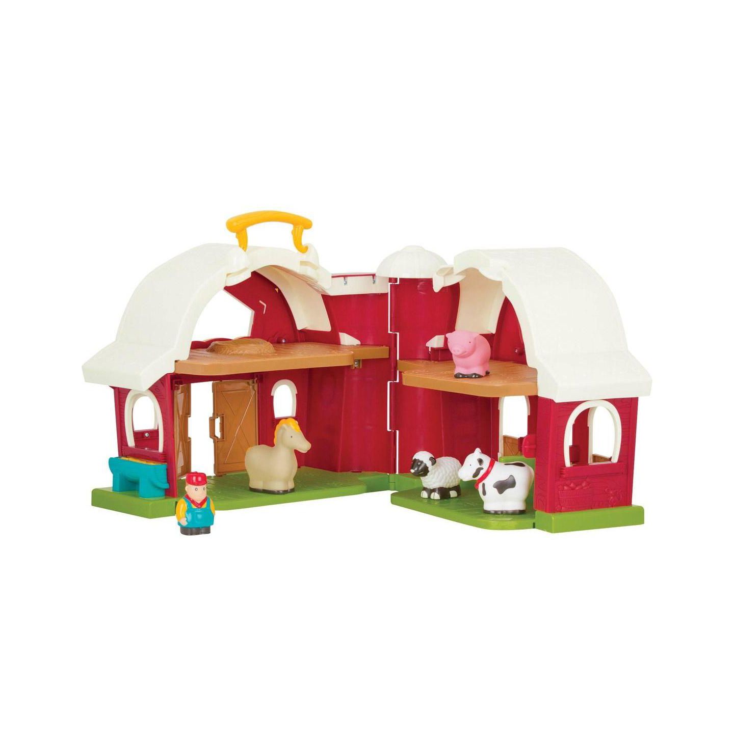 Детский игровой набор Kaplan Early Learning Big Red Barn 6-Piece Playset, Ages 18 Months+ — фото 5