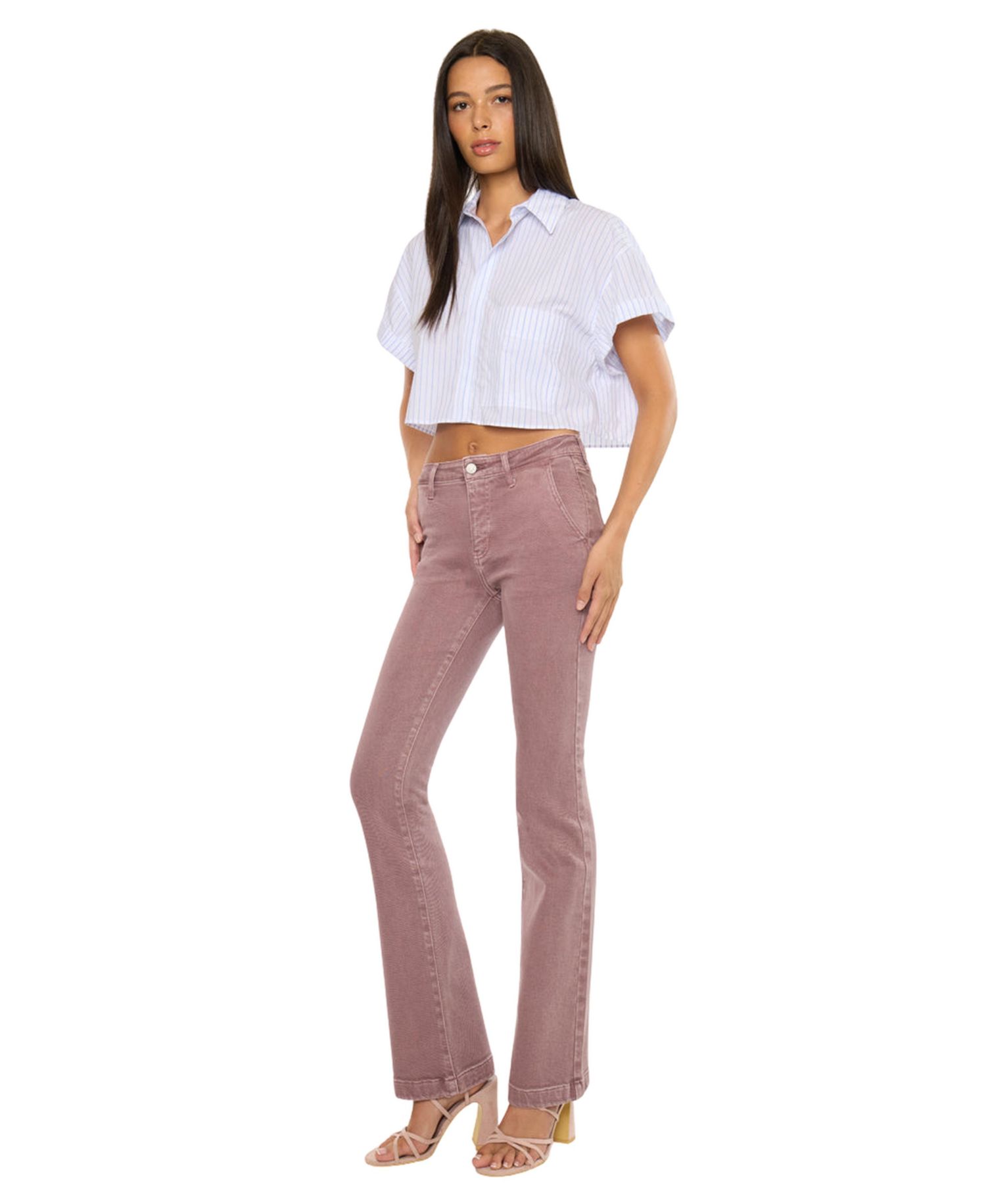 Women's Max Mid Rise Trouser Bootcut Jeans