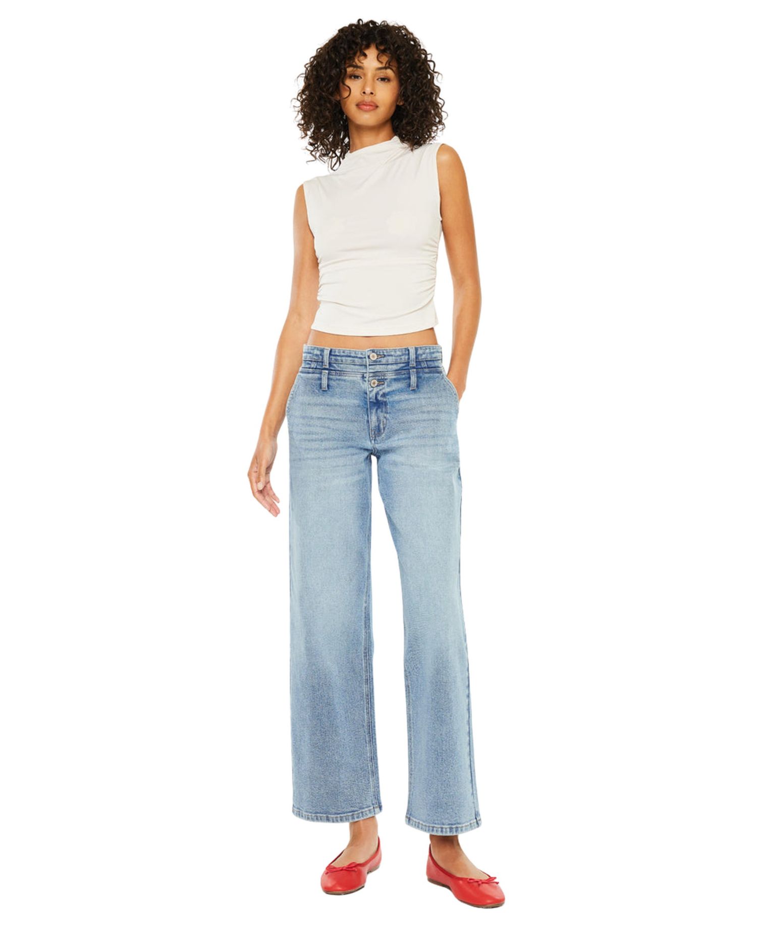 Women's Bodie Low Slung Baggy Jeans