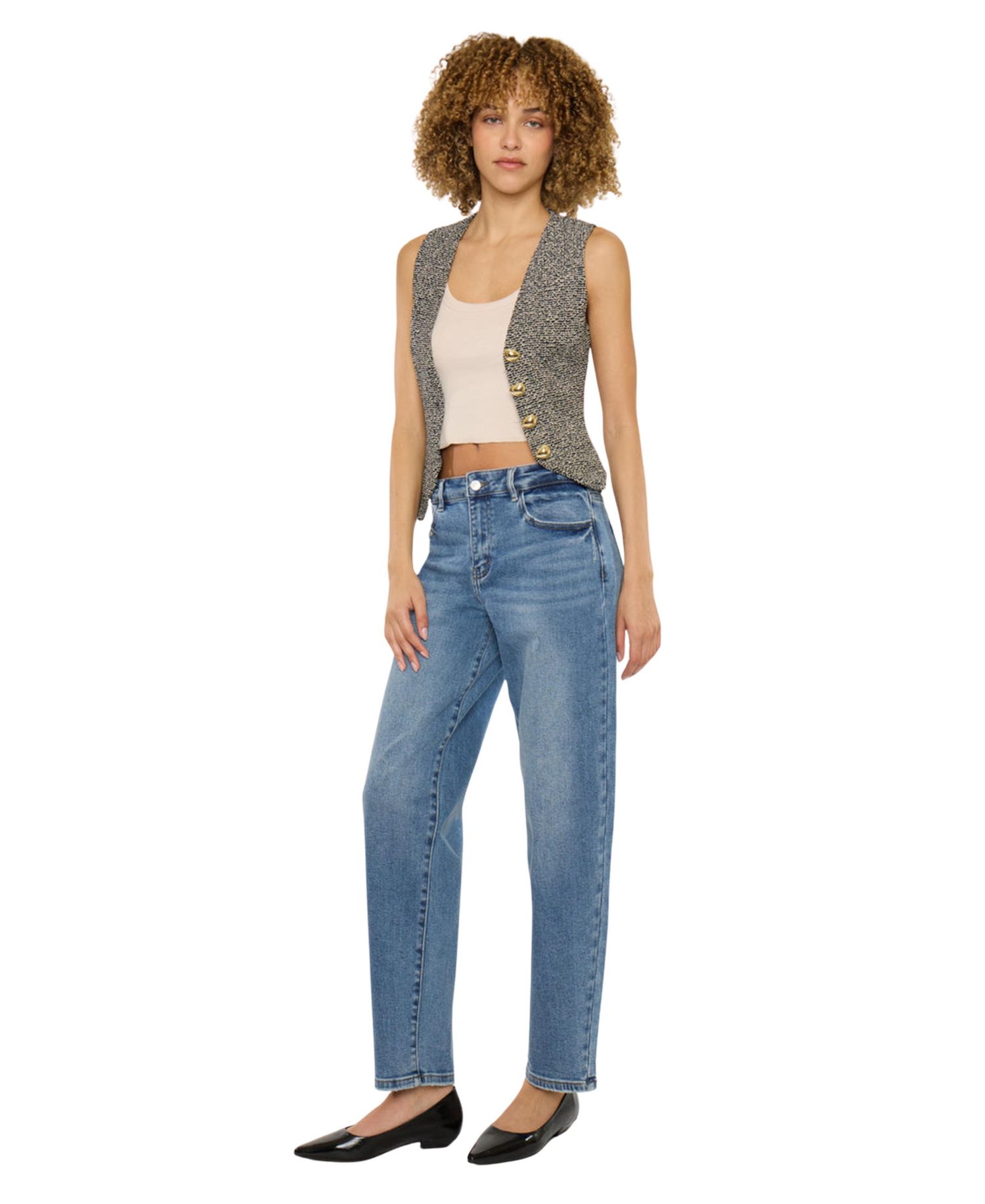 Women's Grace High Rise Slim Barrel Jeans