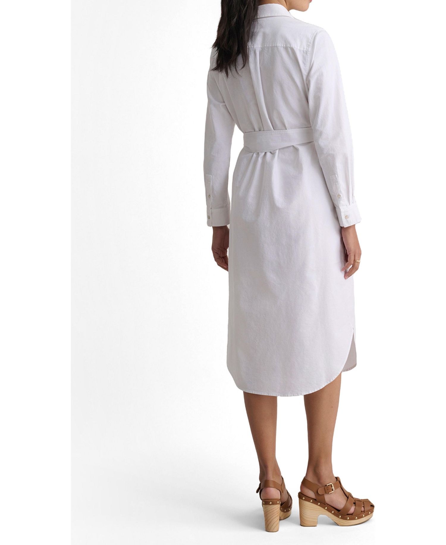 Women's Cotton Oxford Relaxed Bailey Shirt Dress