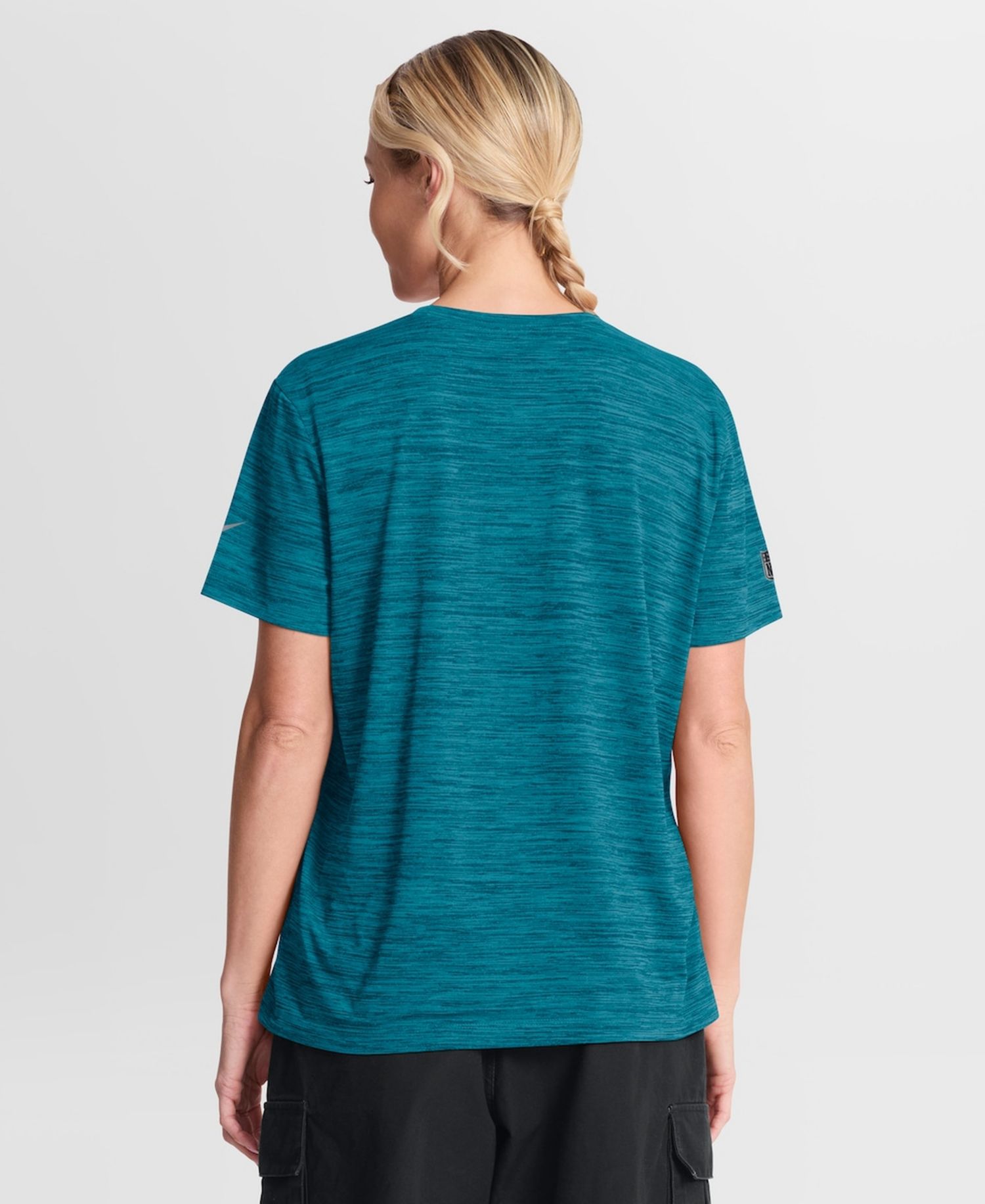 Women's Teal Jacksonville Jaguars Sideline Velocity Dri-FIT T-Shirt