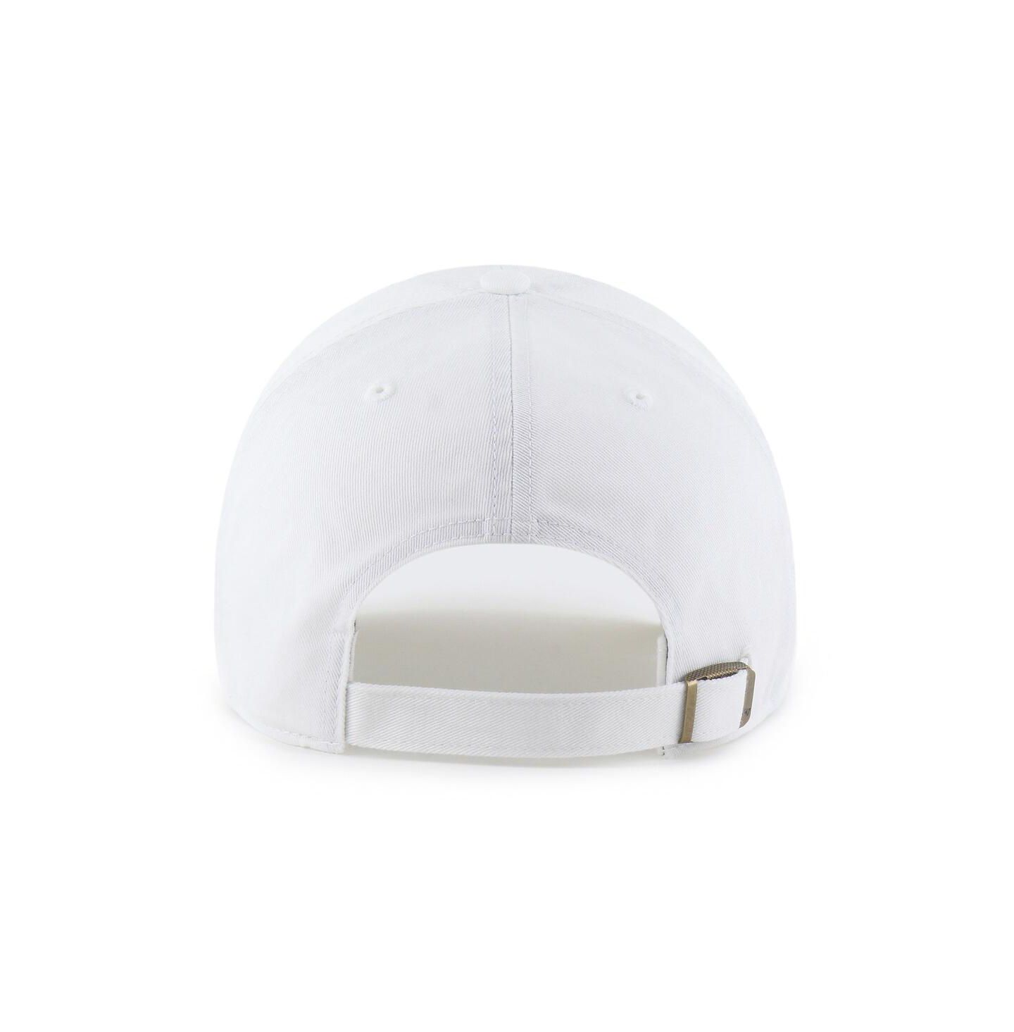 Мужская кепка '47 Brand White Buffalo Sabres Logo Clean Up Adjustable Hat — фото 2