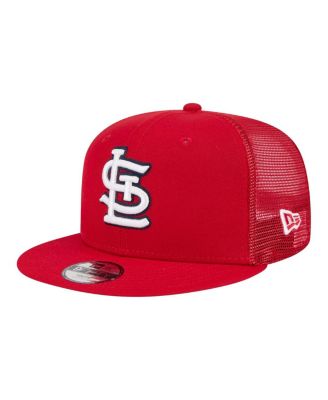 Big Boys and Girls Red St. Louis Cardinals 9FIFTY Trucker Snapback Hat