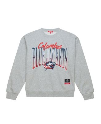 Women's Heather Gray Columbus Blue Jackets Hockey Night Sweatshirt