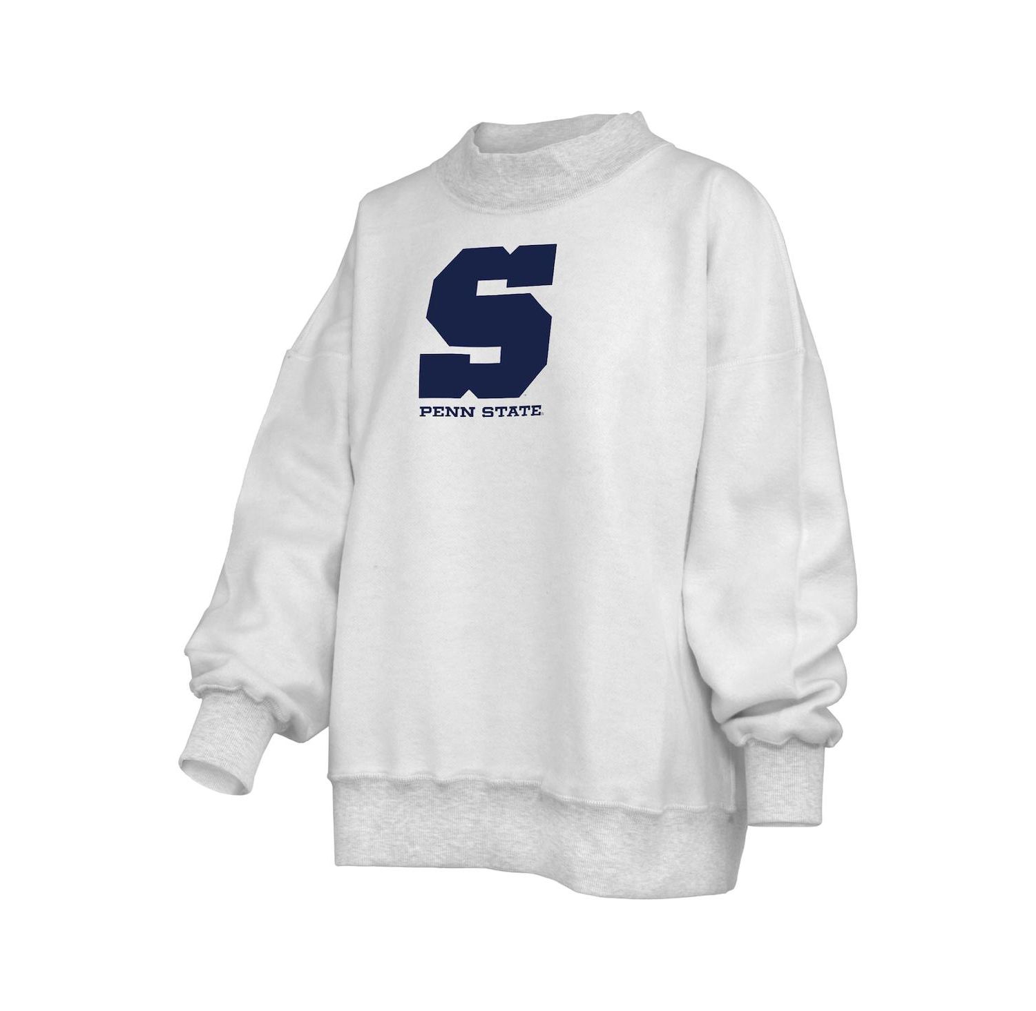 Women's Heather Gray Penn State Nittany Lions Reversible Sweatshirt