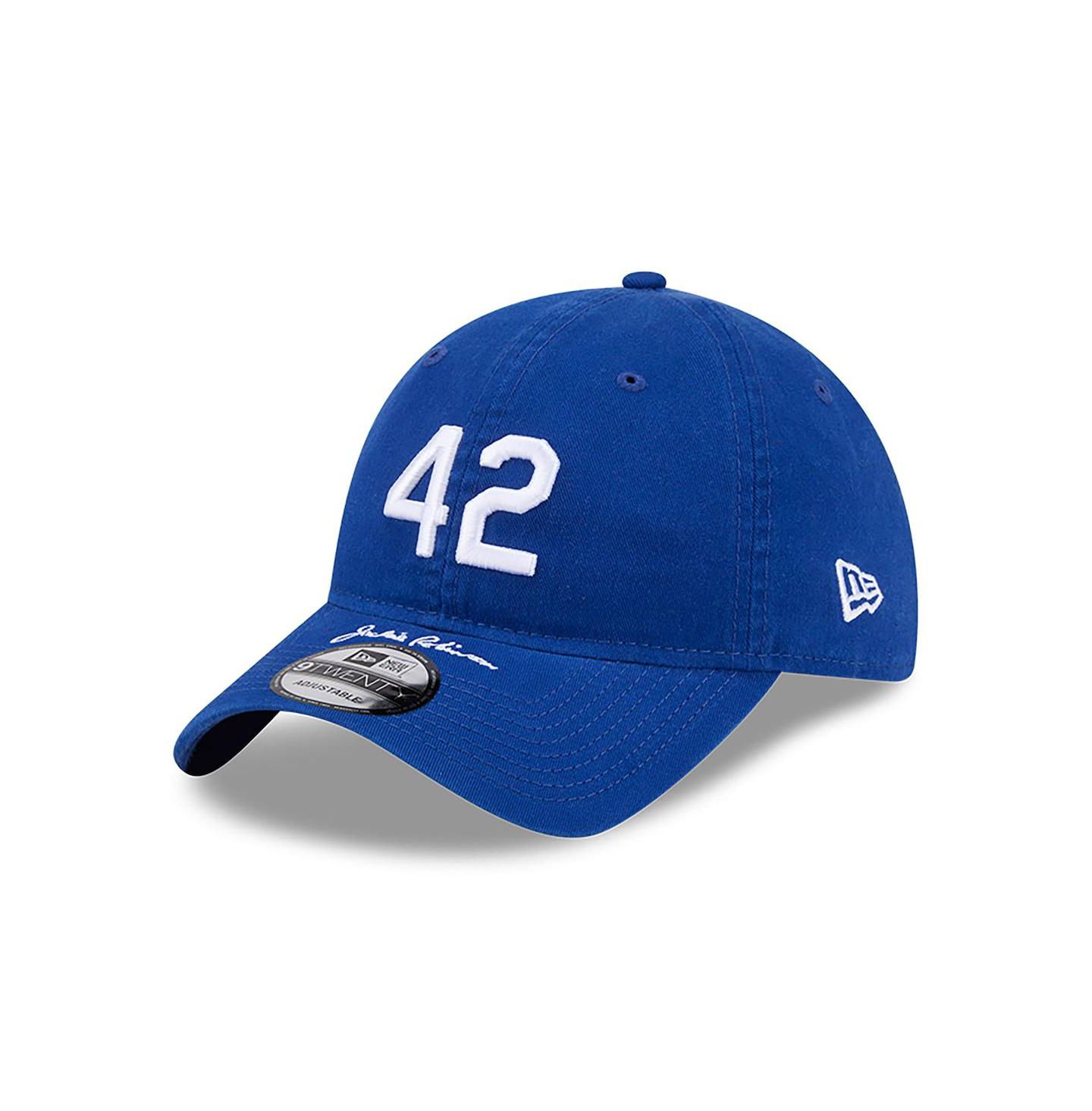Детская кепка New Era Royal New York Mets 2026 Jackie Robinson Day 9TWENTY Adjustable Hat — фото 3