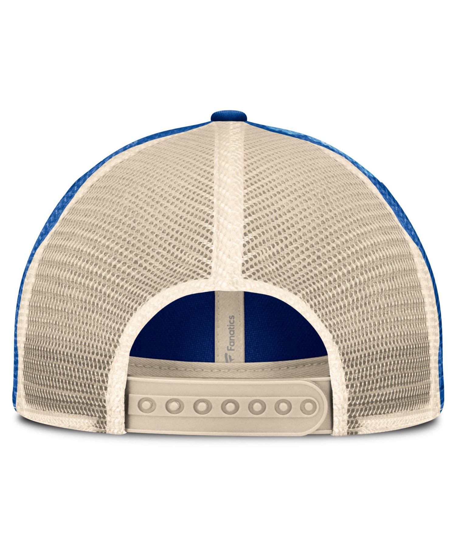 Men's Royal/Natural New York Islanders Rival Trucker Adjustable Hat