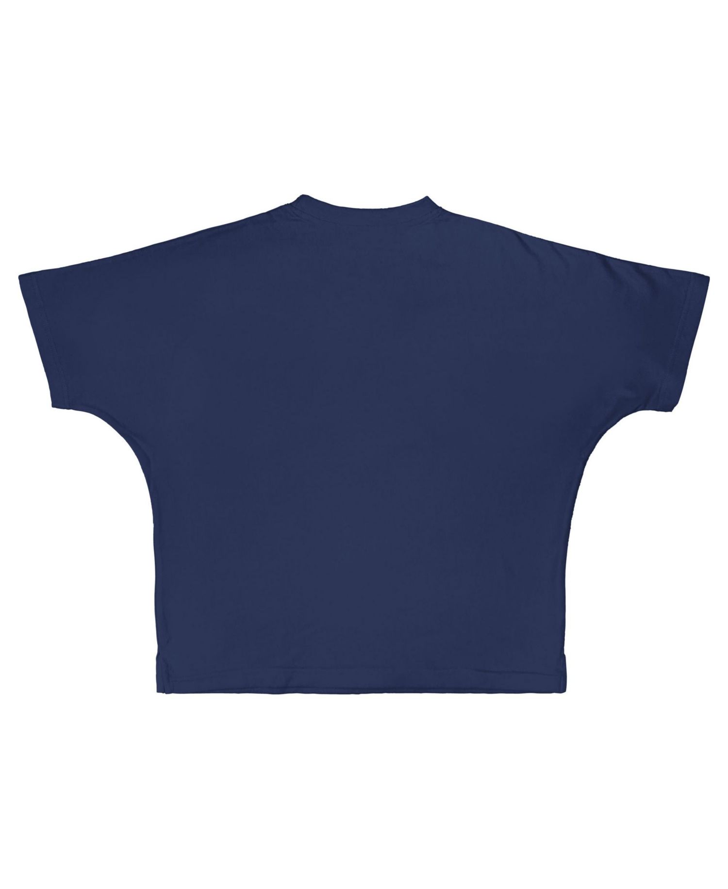 Women's Navy Michigan Wolverines Flannigan Oversized T-Shirt