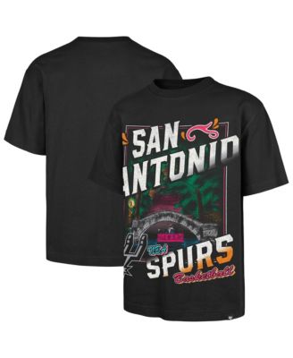 Men's Black San Antonio Spurs Regional Franklin T-Shirt