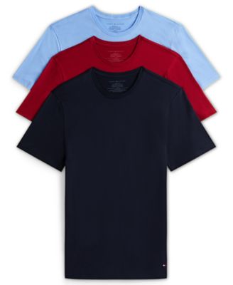 Men's Cotton Short-Sleeve Crewneck Undershirt, 3-Pack