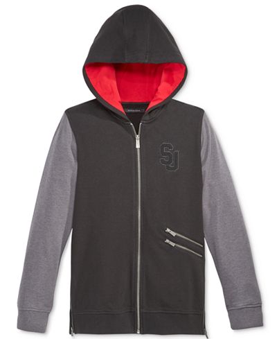 Sean John Boys' Zip-Up Hooded Jacket
