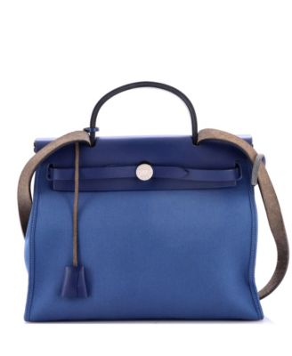 31 Herbag Zip Leather and Toile