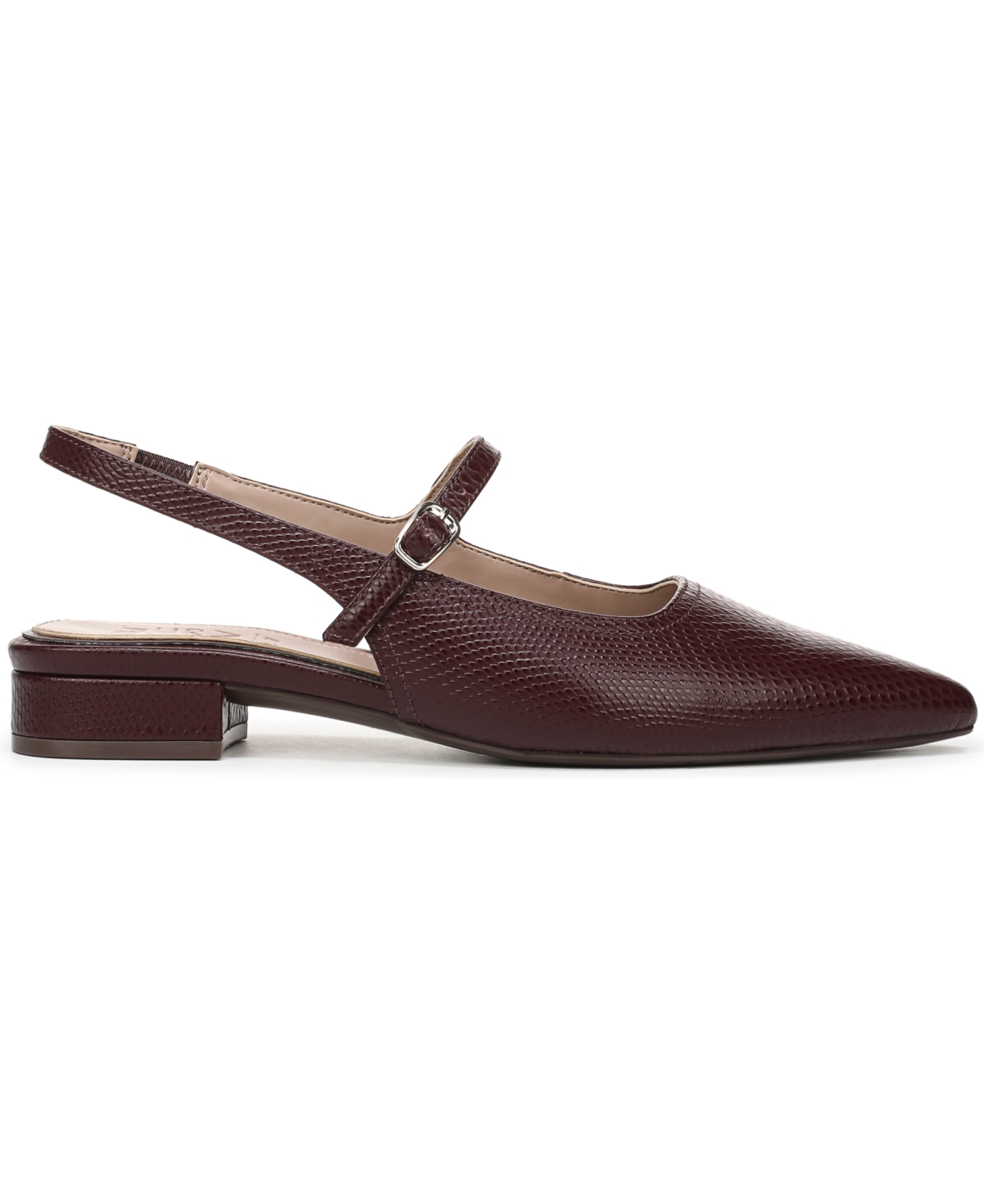 Naturalizer Sadie Flat In Burgundy