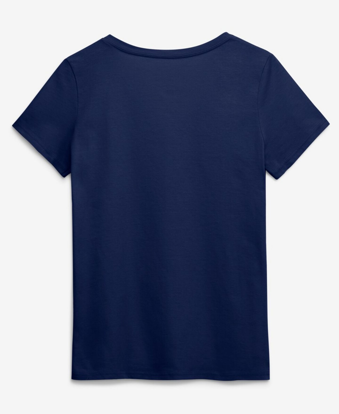 Женская футболка Logo Athletic Navy New England Patriots Primary Logo V-Neck — фото 2
