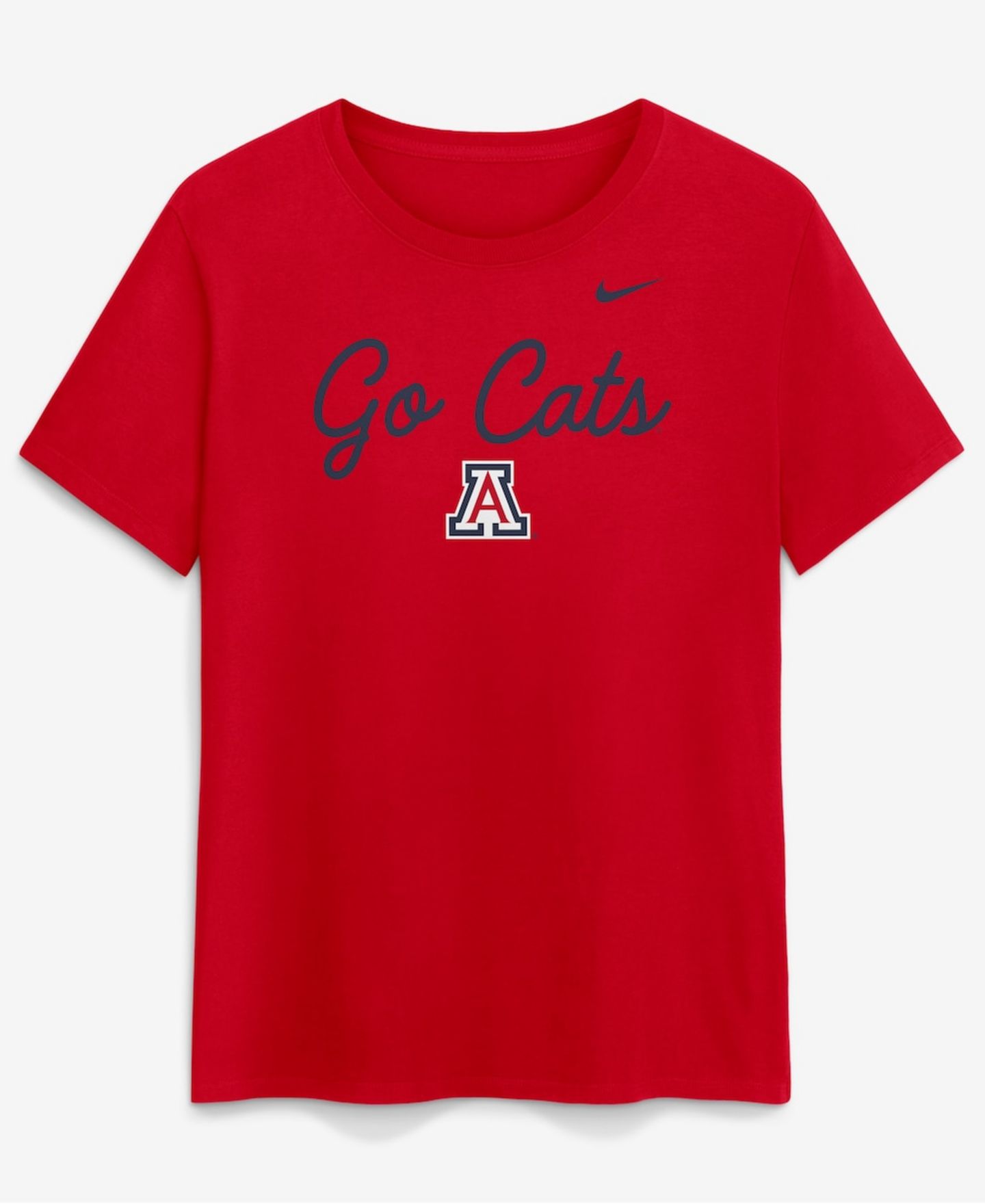Женская футболка Nike Red Arizona Wildcats Script Mantra Logo — фото 2