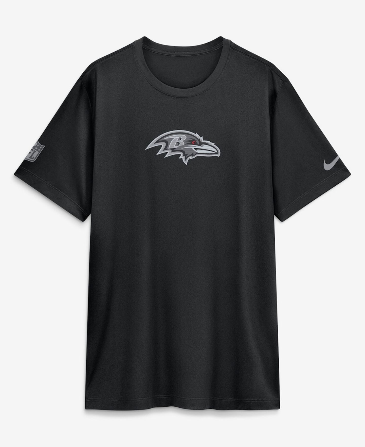 Мужская футболка Nike Black Baltimore Ravens Sideline Lead The Charge Legend Dri-FIT — фото 2