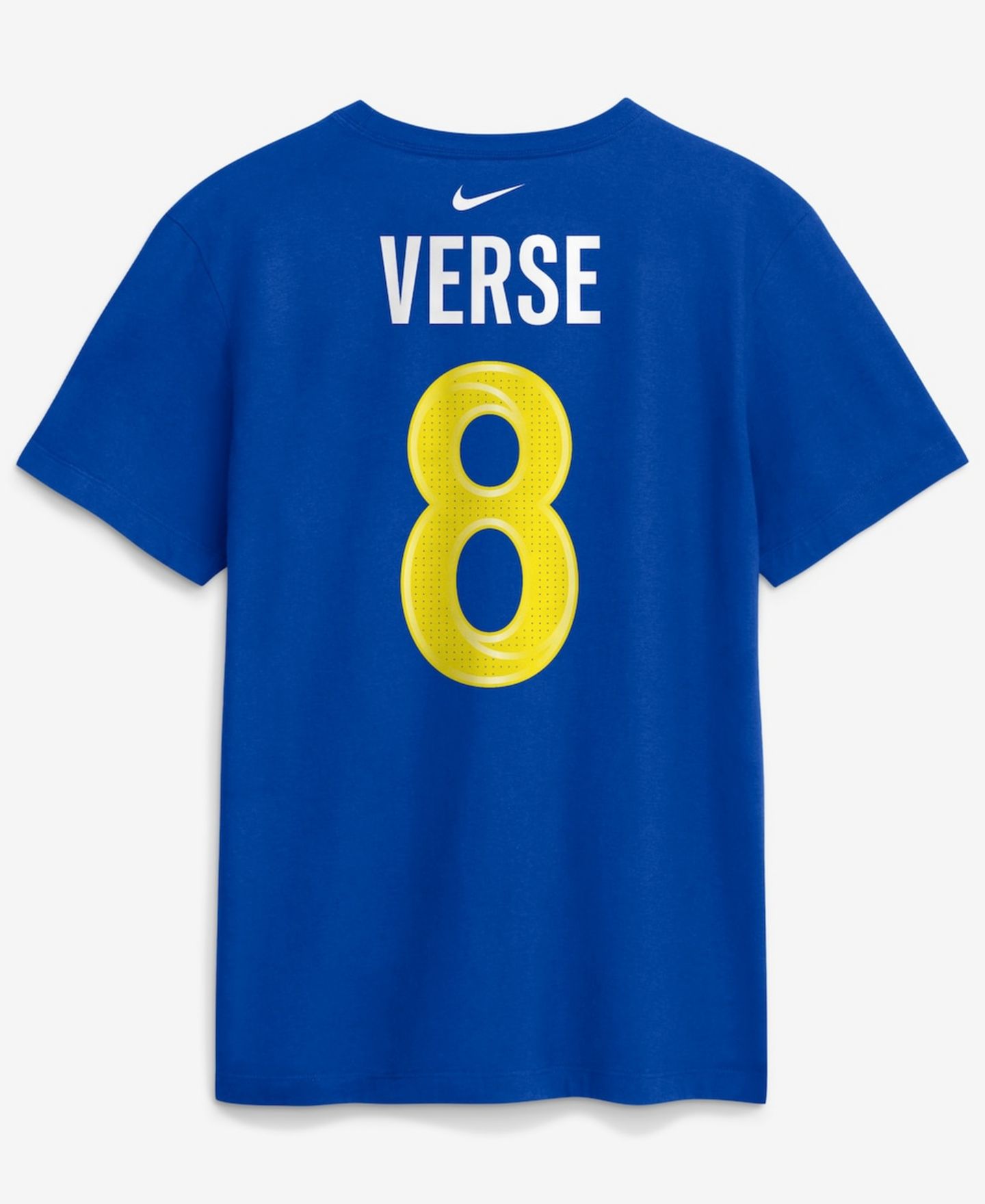 Мужская футболка Nike Jared Verse Royal Los Angeles Rams Name & Number — фото 3
