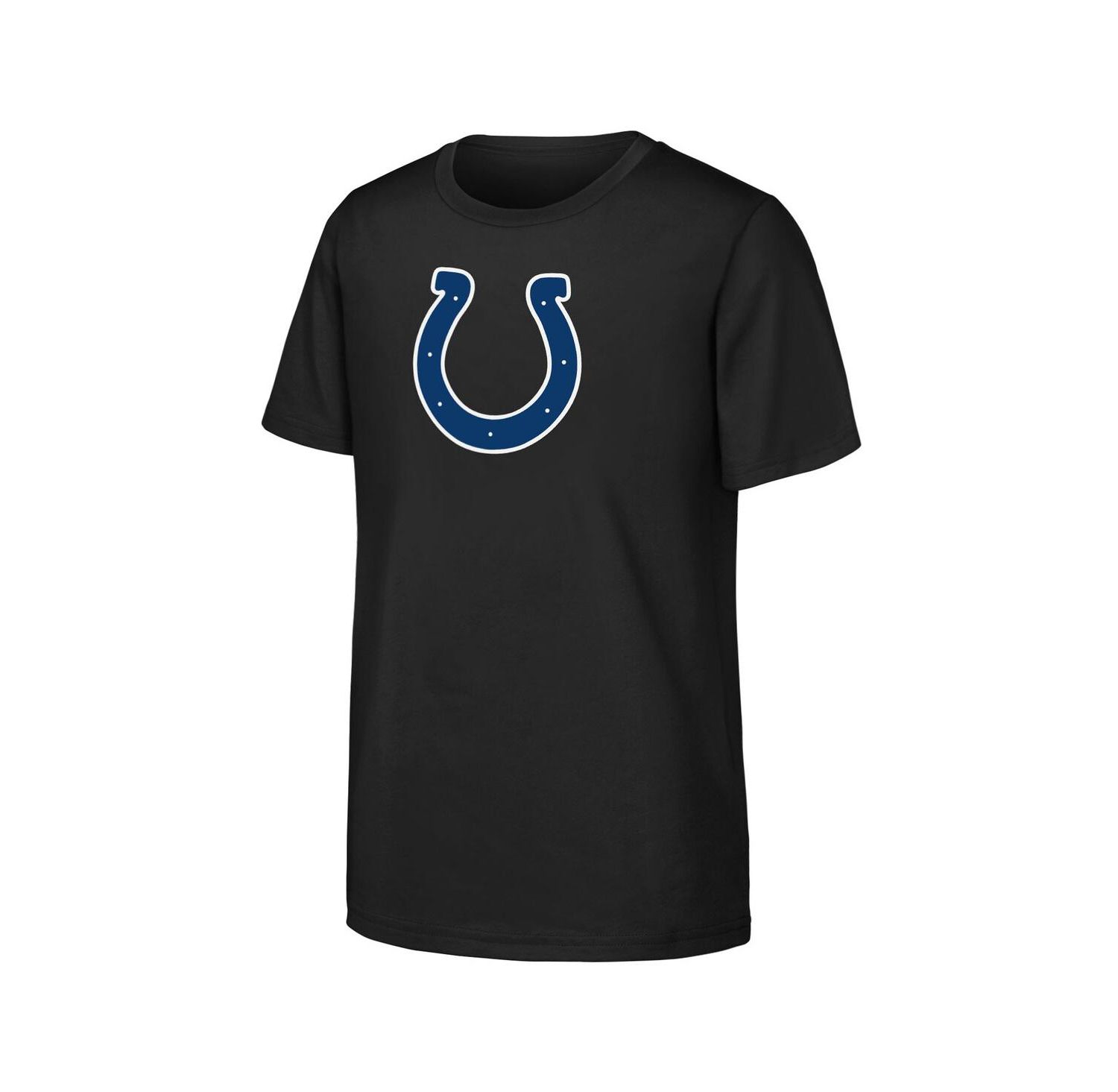Big Boys and Girls Black Indianapolis Colts Primary Logo T-Shirt