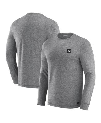 Men's Black Miami Dolphins Four Down Long Sleeve T-Shirt