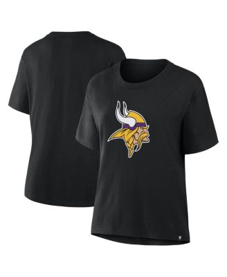 Women's Black Minnesota Vikings Essential Legacy T-Shirt
