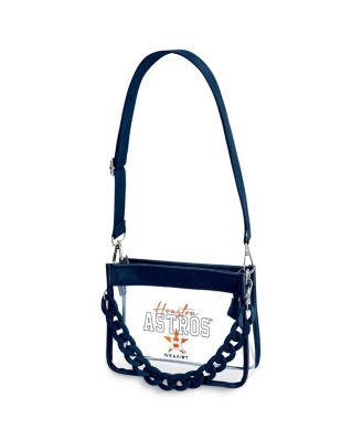 Houston Astros Plastic Chain Mini Crossbody Bag