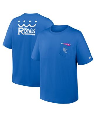Men's Royal Kansas City Royals City Connect Max90 Pocket T-Shirt